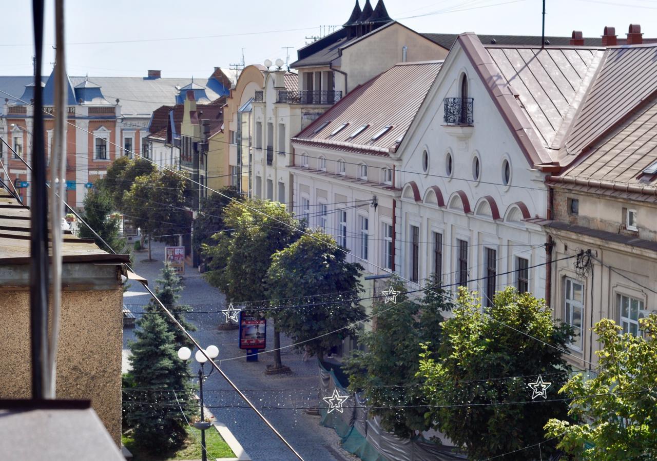 Panoramic View Top Floor Apartment In The City Center Mukatjeve Exteriör bild